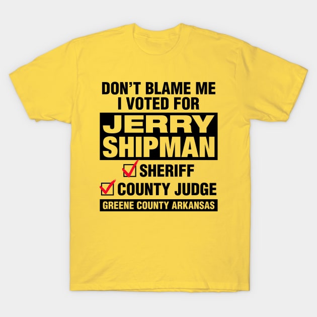 I Voted Shipman T-Shirt by rt-shirts